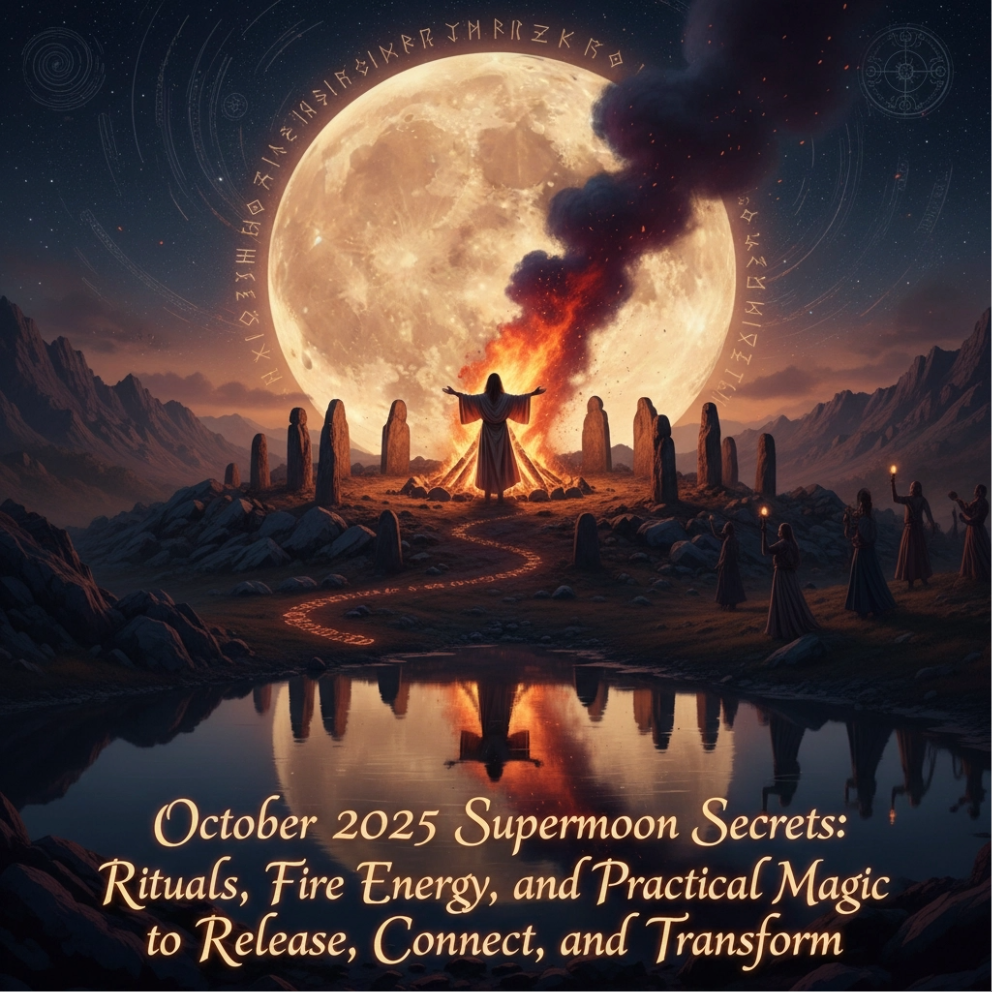 October 2025 Supermoon Secrets: Rituals, Fire Energy, and Practical Magic to Release, Connect, and Transform
