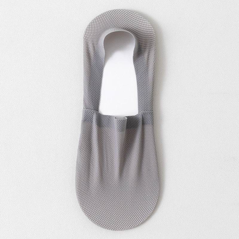 thin breathable mesh boat socks short socks shallow mouth ice silk invisible socks  - IntuitiveEncBoutique