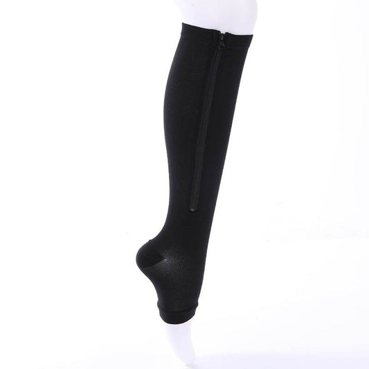 Compression socks Zipper Slim Sleeping Beauty Leg Shaper - IntuitiveEncBoutique
