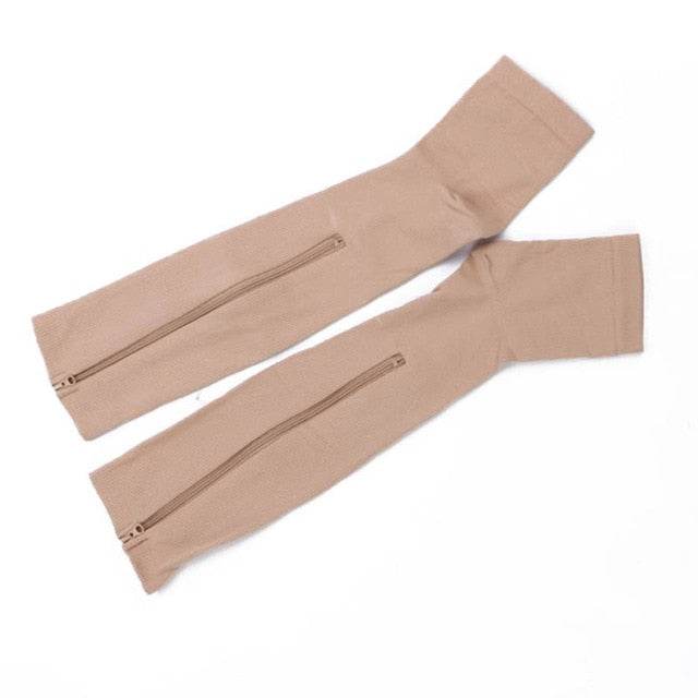 Compression socks Zipper Slim Sleeping Beauty Leg Shaper - IntuitiveEncBoutique