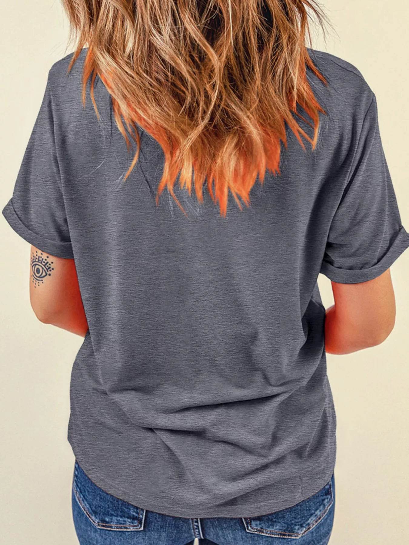 Full Size Spooky Season Halloween Graphic T-Shirt Plus Size - IntuitiveEncBoutique