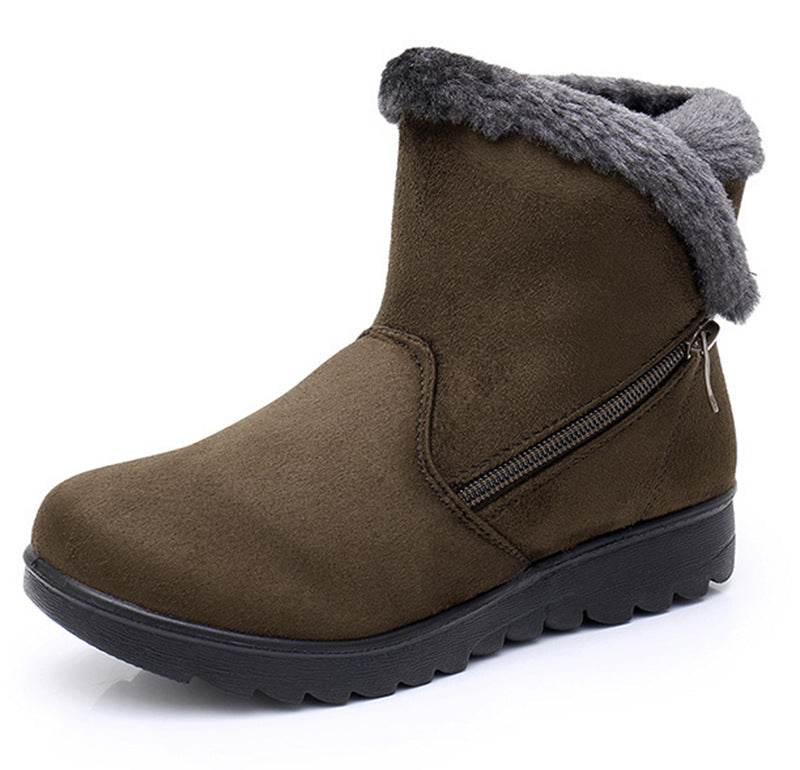 Women's warm cloth shoes, elderly snow boots - IntuitiveEncBoutique