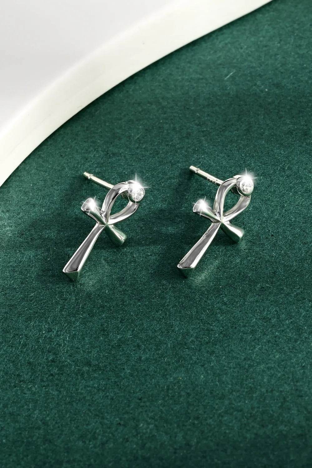 925 Sterling Silver Inland Zircon Earrings - IntuitiveEncBoutique
