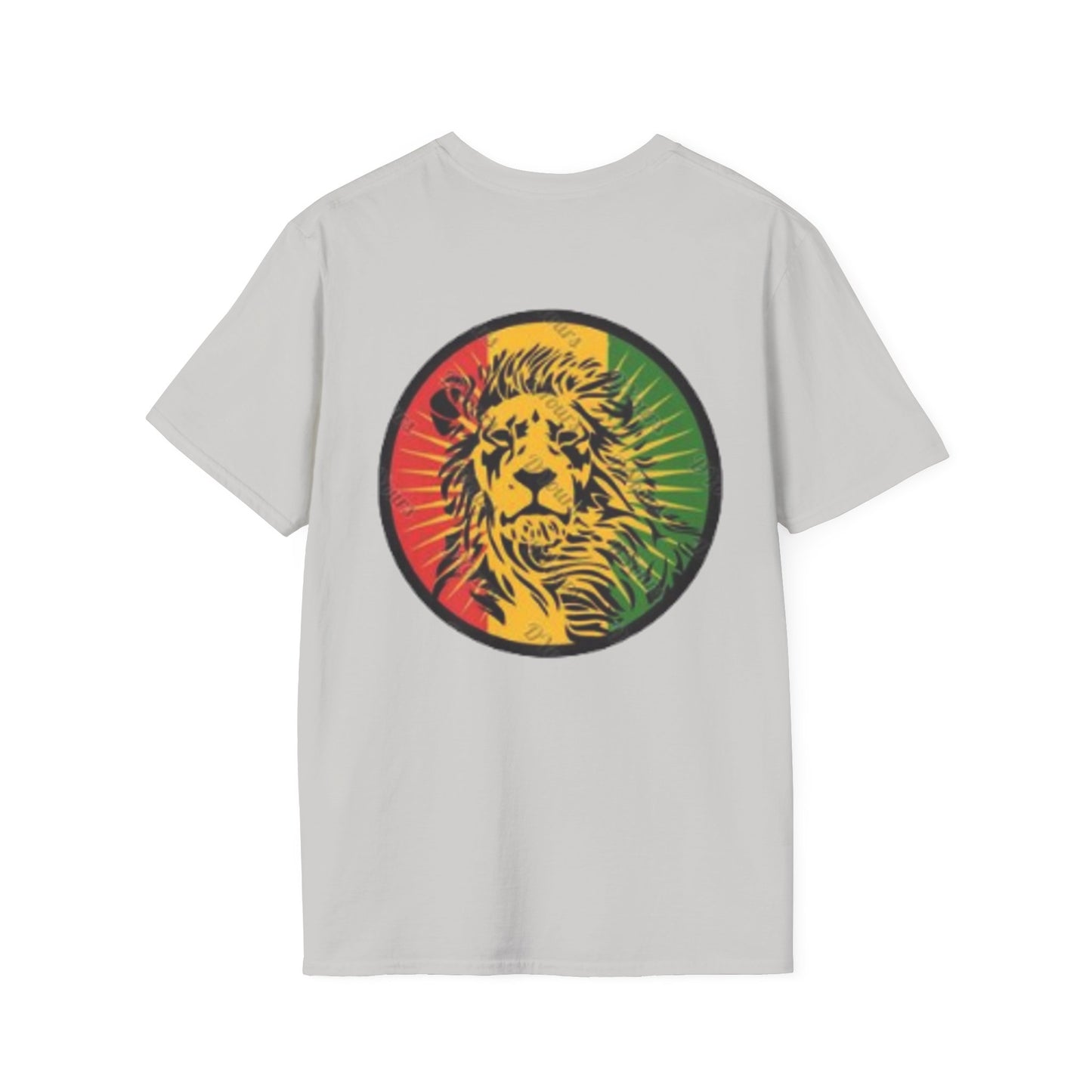 Rasta Vibes Unisex T-Shirt, Jah Bless Graphic Tee, Lion of Judah Shirt, Reggae Style Apparel, Festival Wear, Gift for Music Lovers