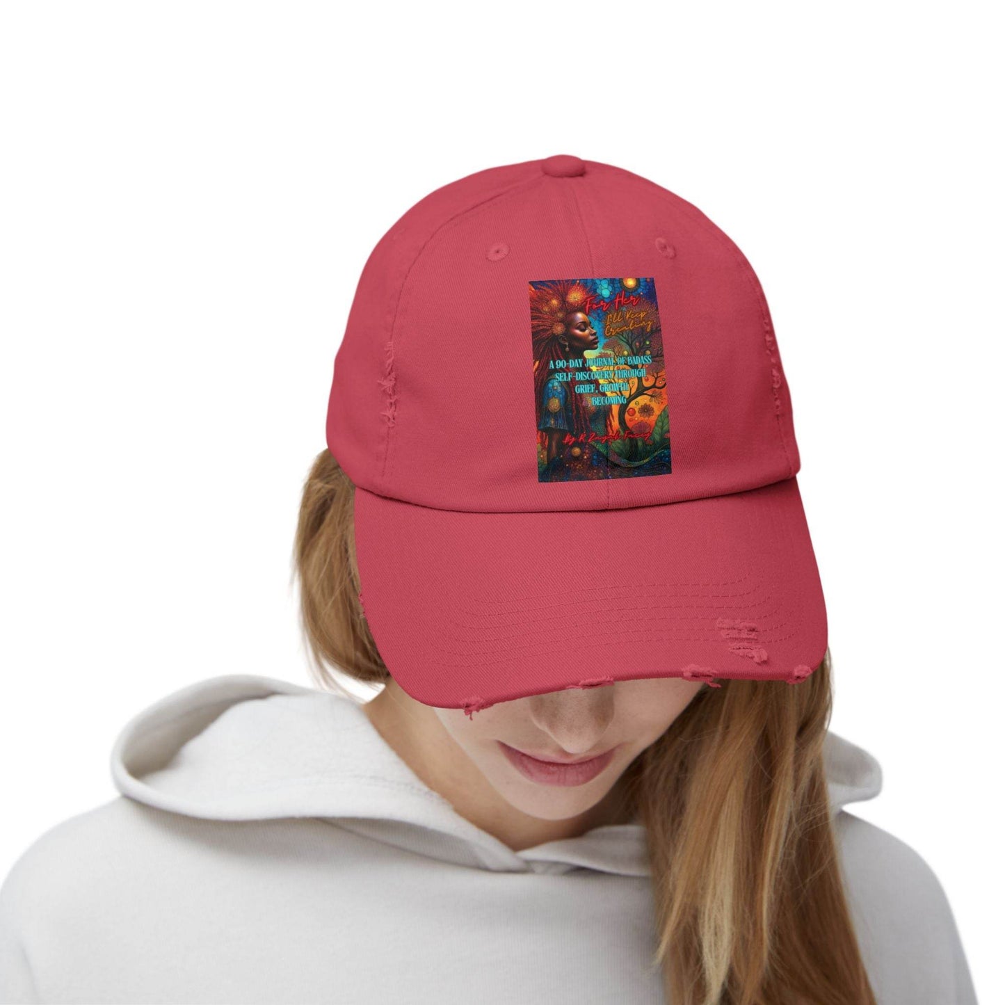 For Her I'll Keep Creating Book, Cap - IntuitiveEncBoutique