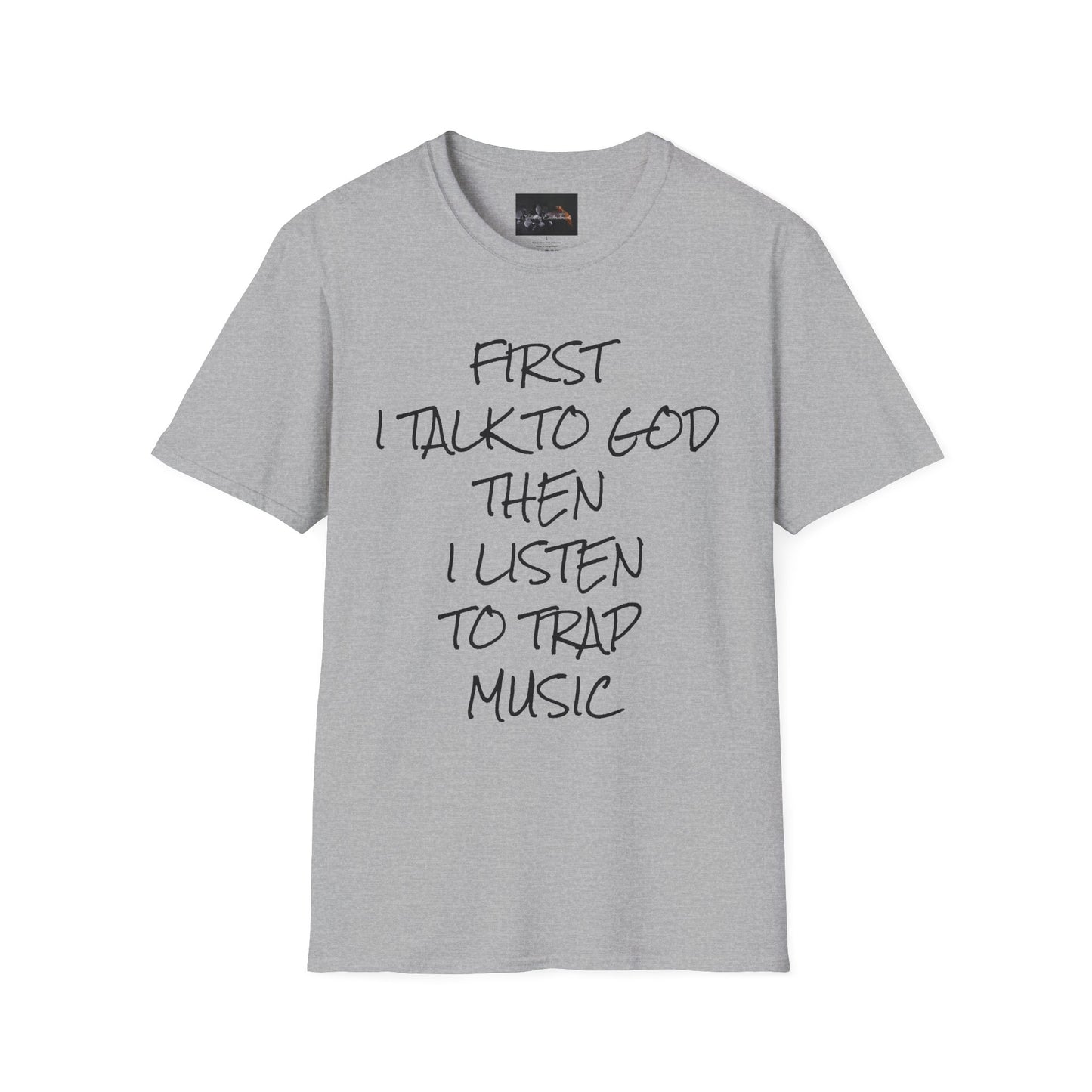 Trap Music & Faith TShirt, Cool Casual Wear, Unique Gift for Music Lovers, Spirituality Apparel, Graphic Tee for Celebrations