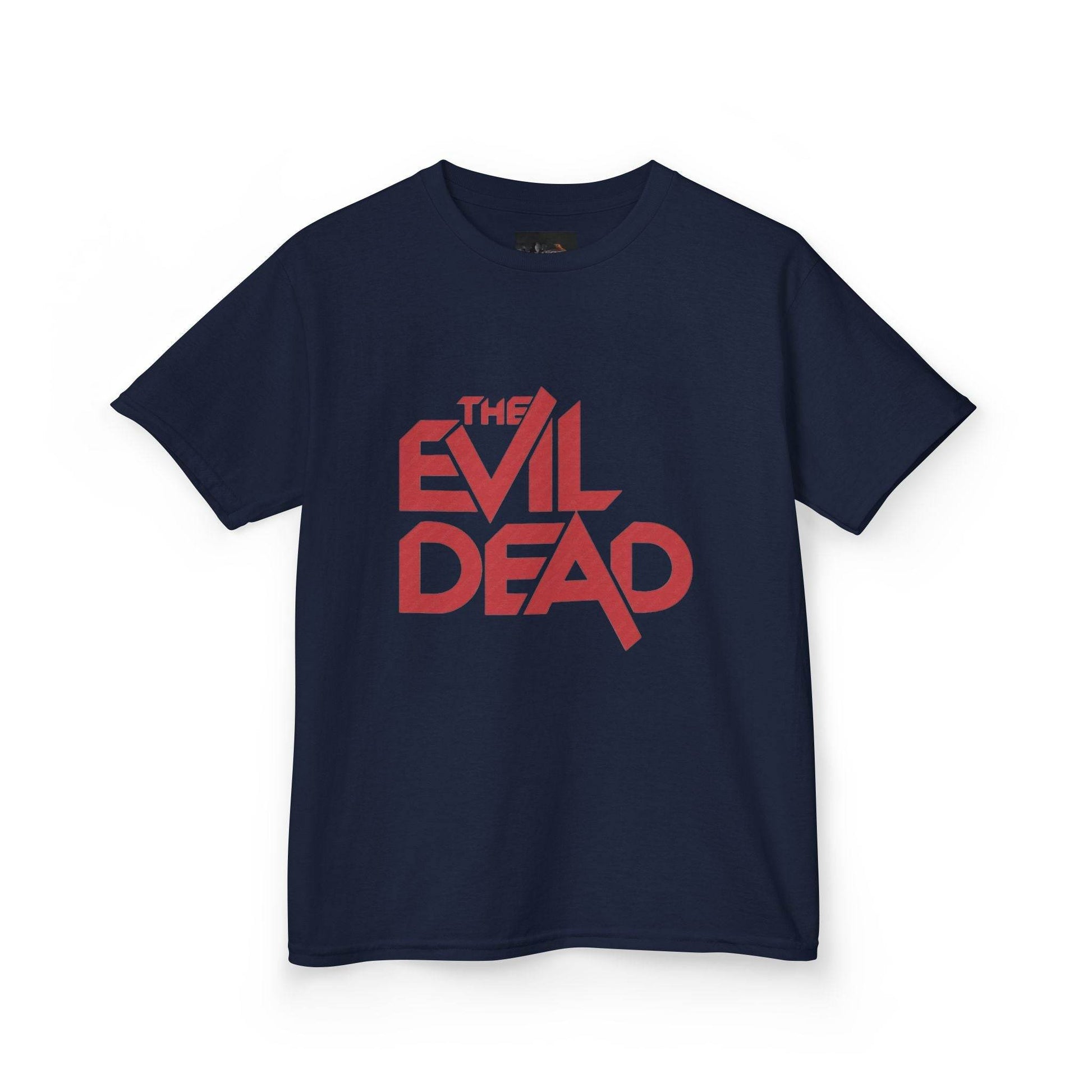 The Evil Dead Kids Tee - Horror T-Shirt, Halloween Costume, Movie Merchandise, Classic Graphic Tee, Gift for Young Fans - IntuitiveEncBoutique