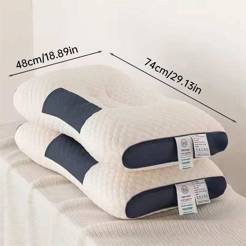 2025 New SPA Sleep Pillow: Sleep aid, neck support, orthopedic, soybean fiber massage, for home - IntuitiveEncBoutique