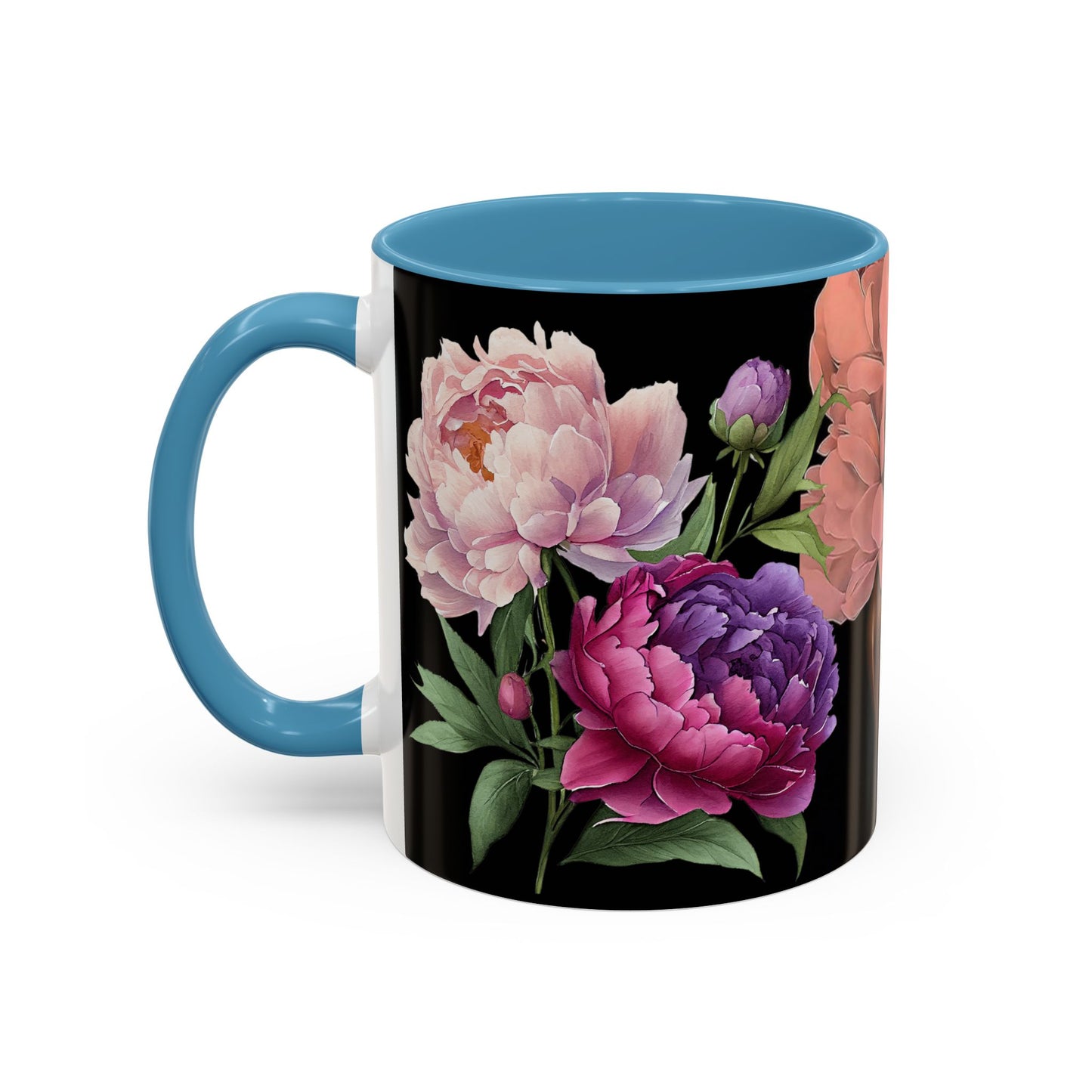 Floral Embrace Coffee Mug, Elegant Gift for Her, Unique Home Decor, Artistic Drinkware, Perfect for Birthdays, Mother's Day, Anniversaries