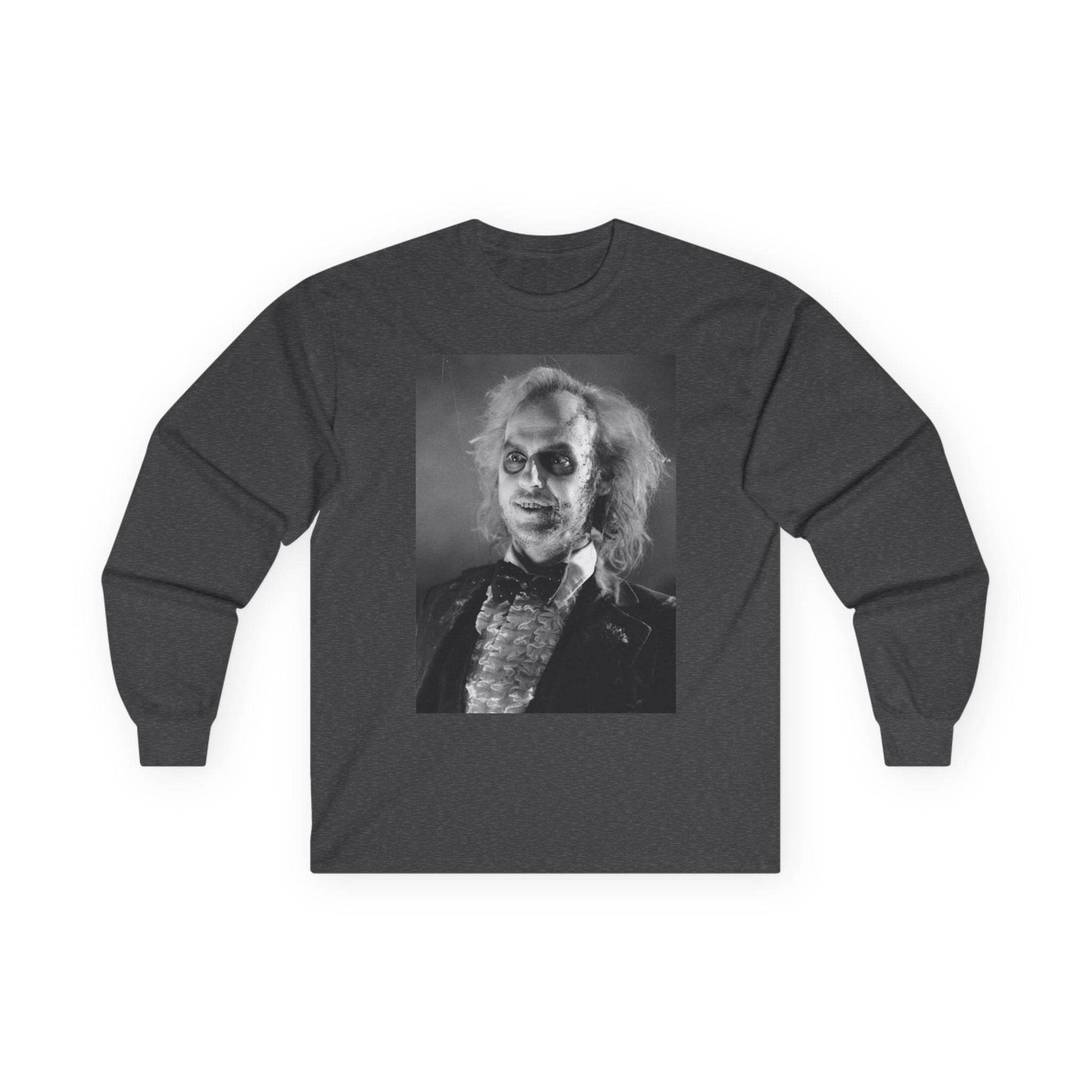 Long Sleeve Tee - Beetlejuice Design - IntuitiveEncBoutique