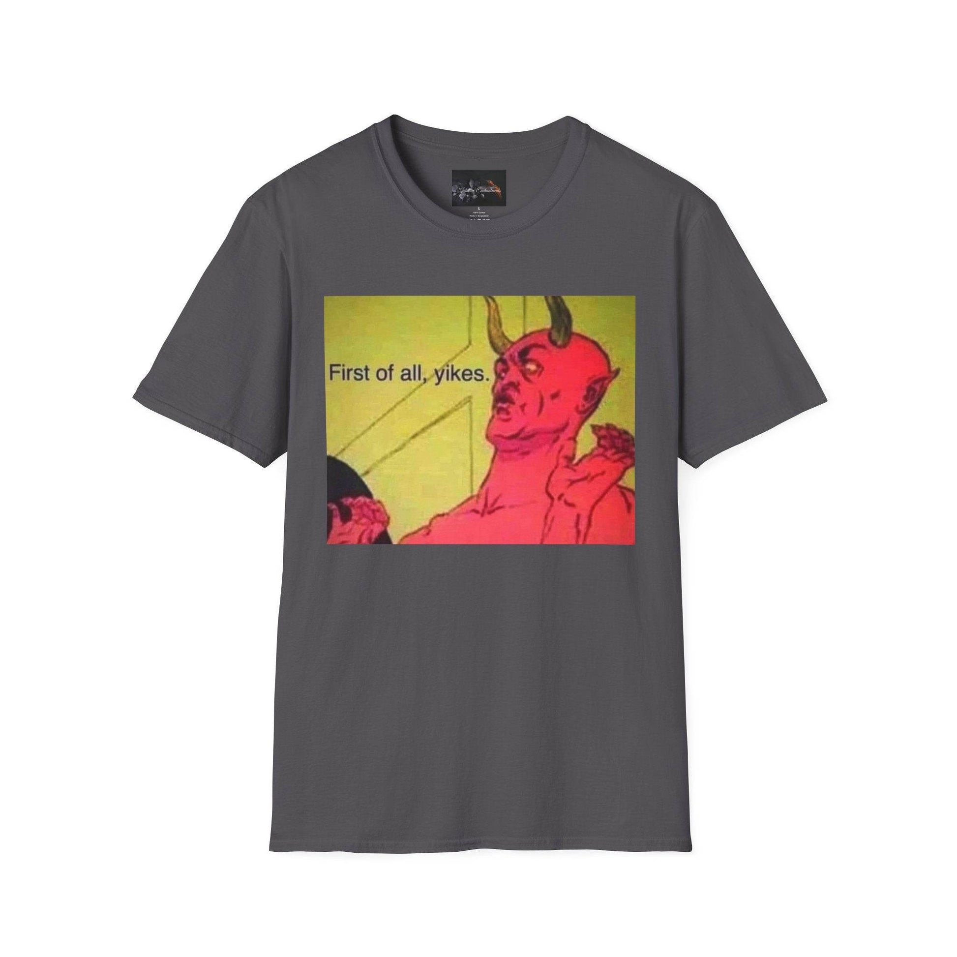 Retro Graphic Unisex T-Shirt Funny Meme Tee, Casual Wear, Gift for Friends, Humor Shirt, Summer Fashion - IntuitiveEncBoutique