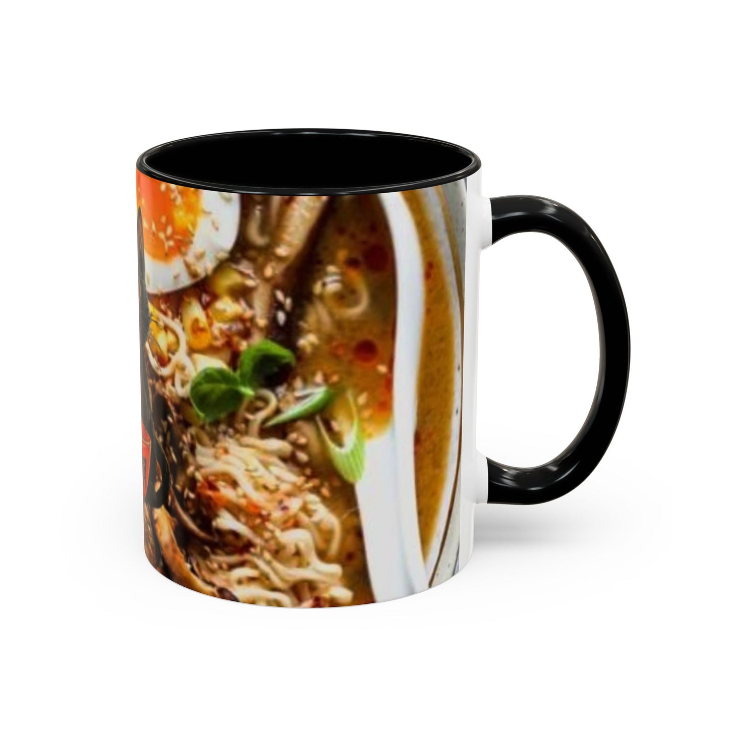 Cute Cat Noodle Coffee Mug, Funny Cat Mug, Kitchen Decor, Cat Lover Gift, Ramen Themed Cup, Animal Lover Coffee Cup, Gift for Cat Owners