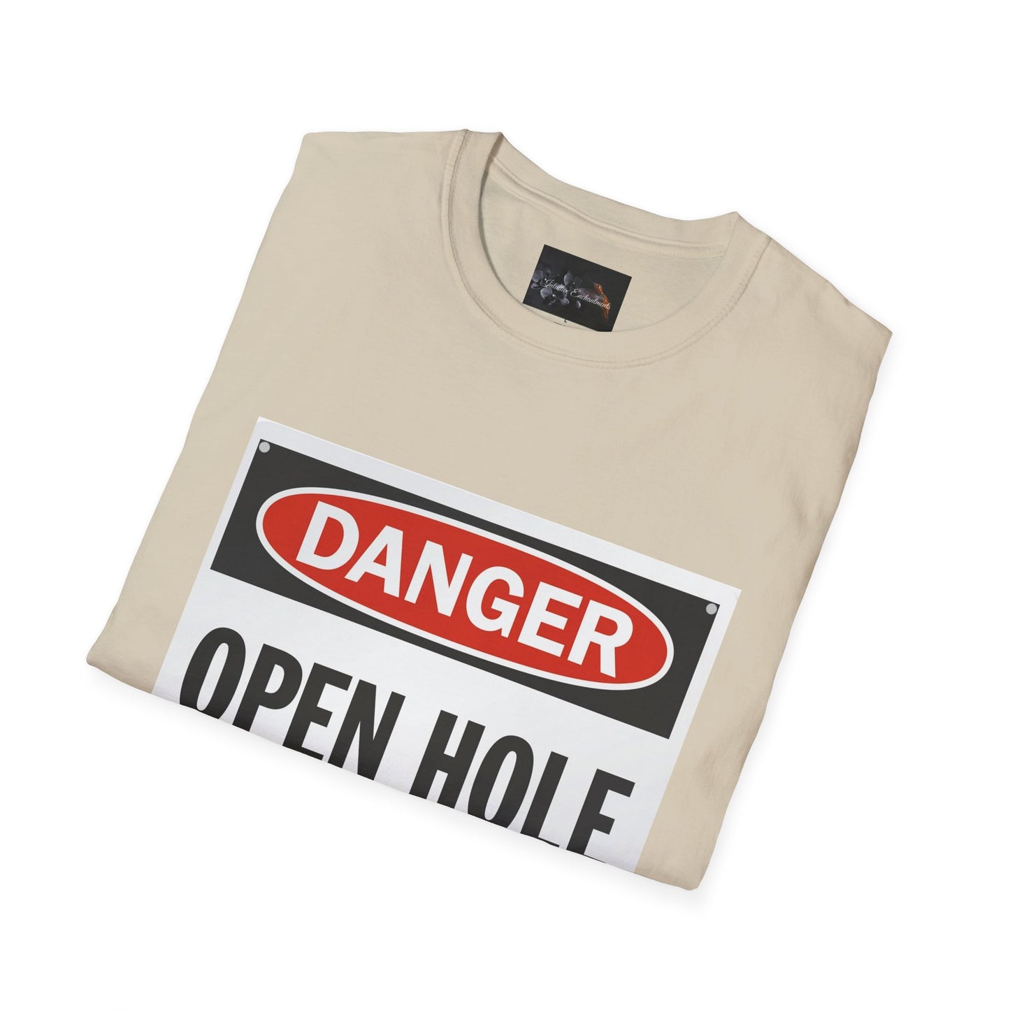 Funny Danger Open Hole T-Shirt