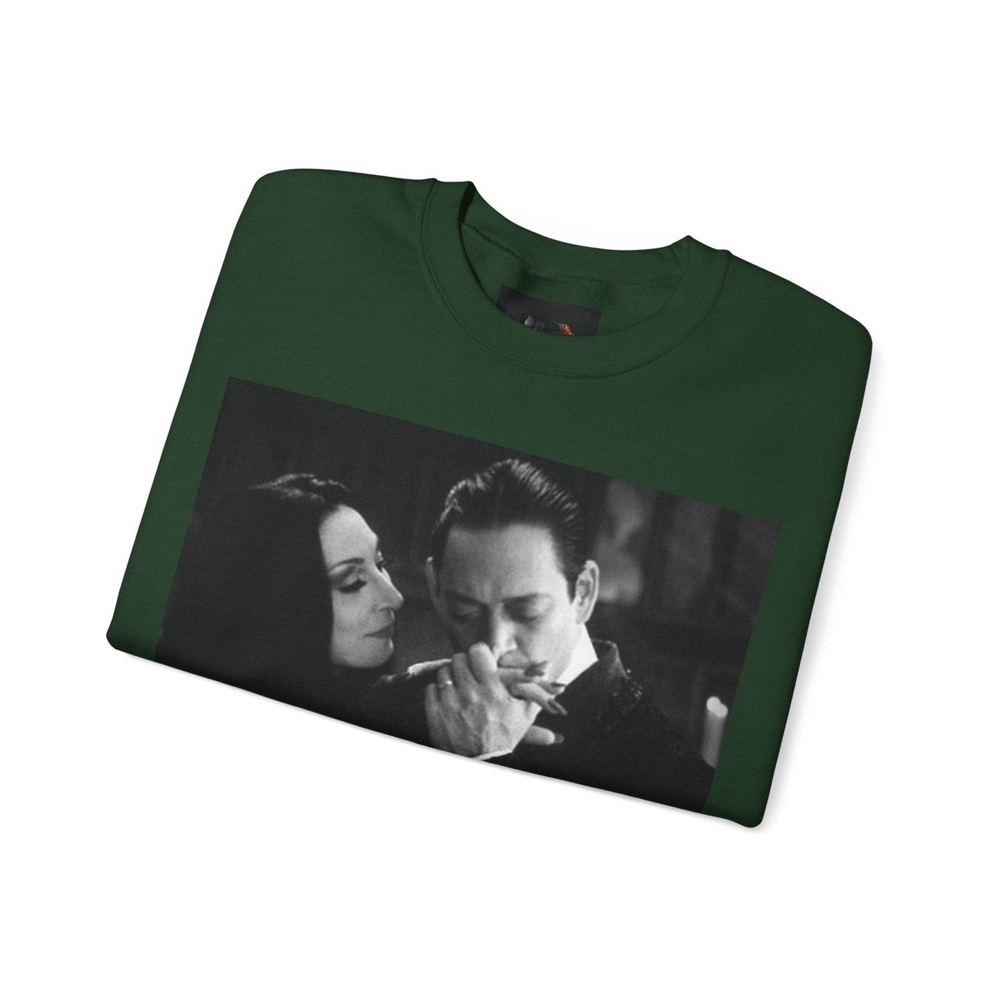 Couple Gothic Unisex Sweatshirt - Gomes & Morticia Design - IntuitiveEncBoutique