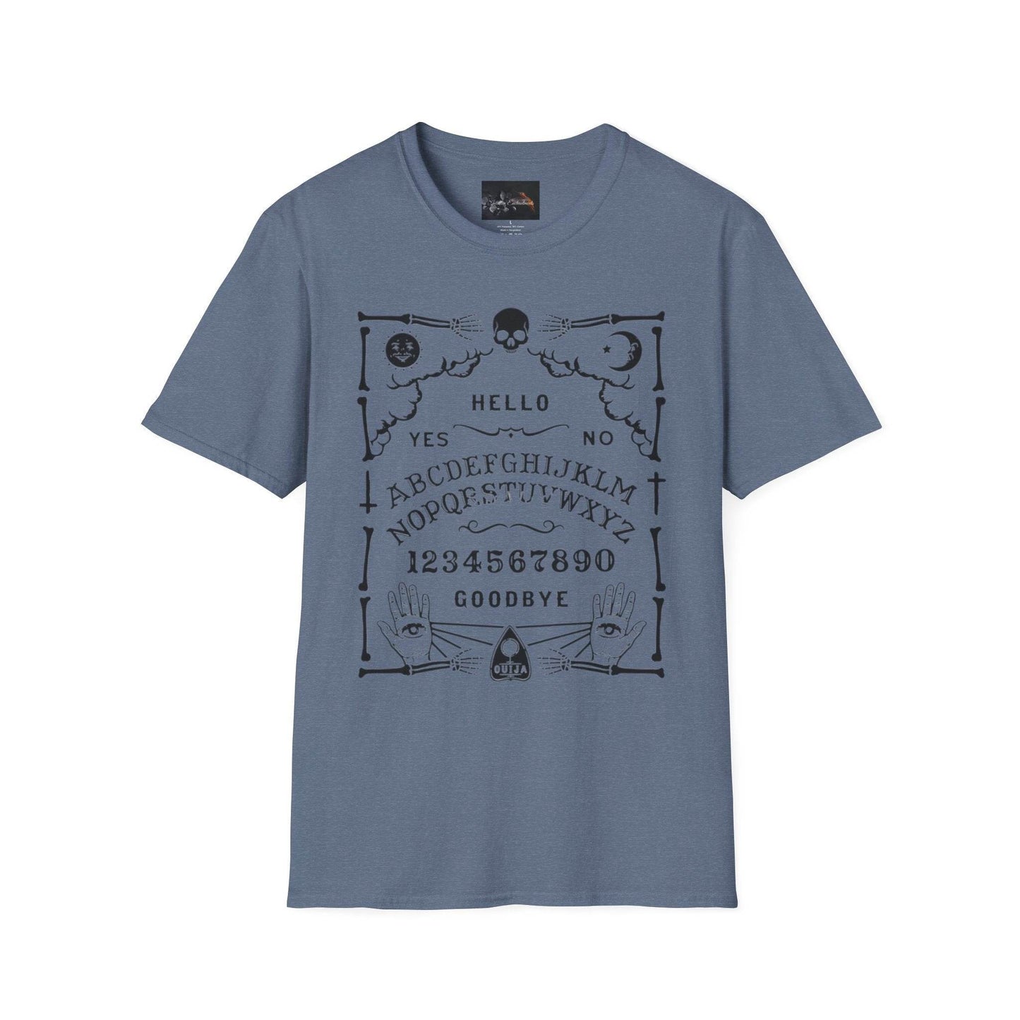 Mystical Ouija Board Unisex T-Shirt - Perfect for Halloween, Gift, Casual Wear, Spirituality, Ghost Lovers - IntuitiveEncBoutique