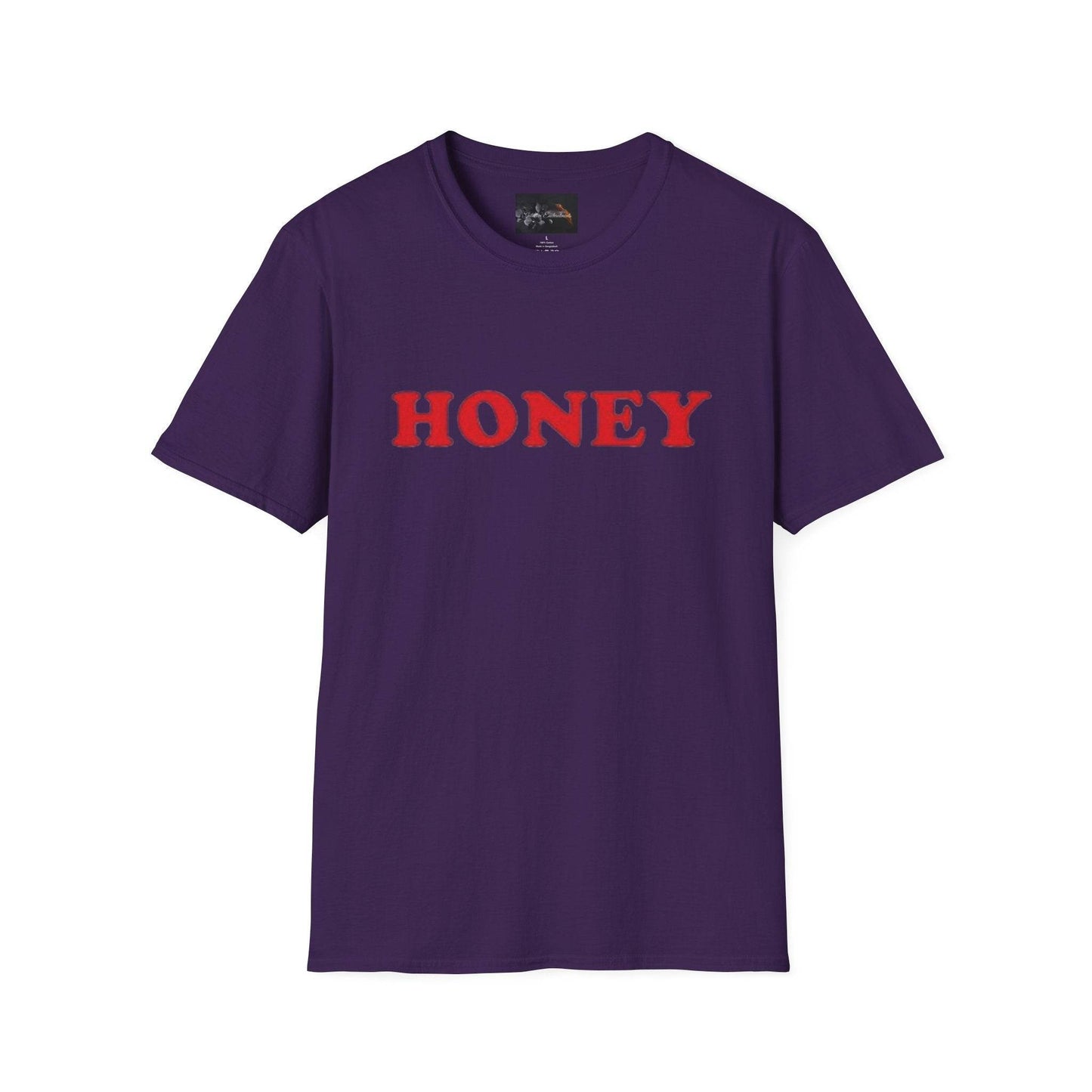 Honey Unisex Softstyle T-Shirt | Cute Gift, Casual Wear, Everyday Comfort, Spring Style, Sweet Gift for Her - IntuitiveEncBoutique