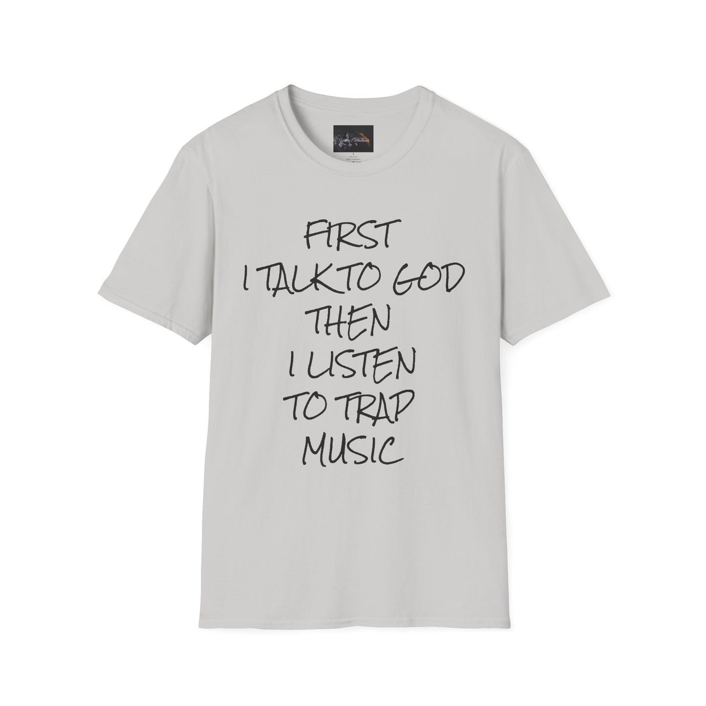 Trap Music & Faith TShirt, Cool Casual Wear, Unique Gift for Music Lovers, Spirituality Apparel, Graphic Tee for Celebrations