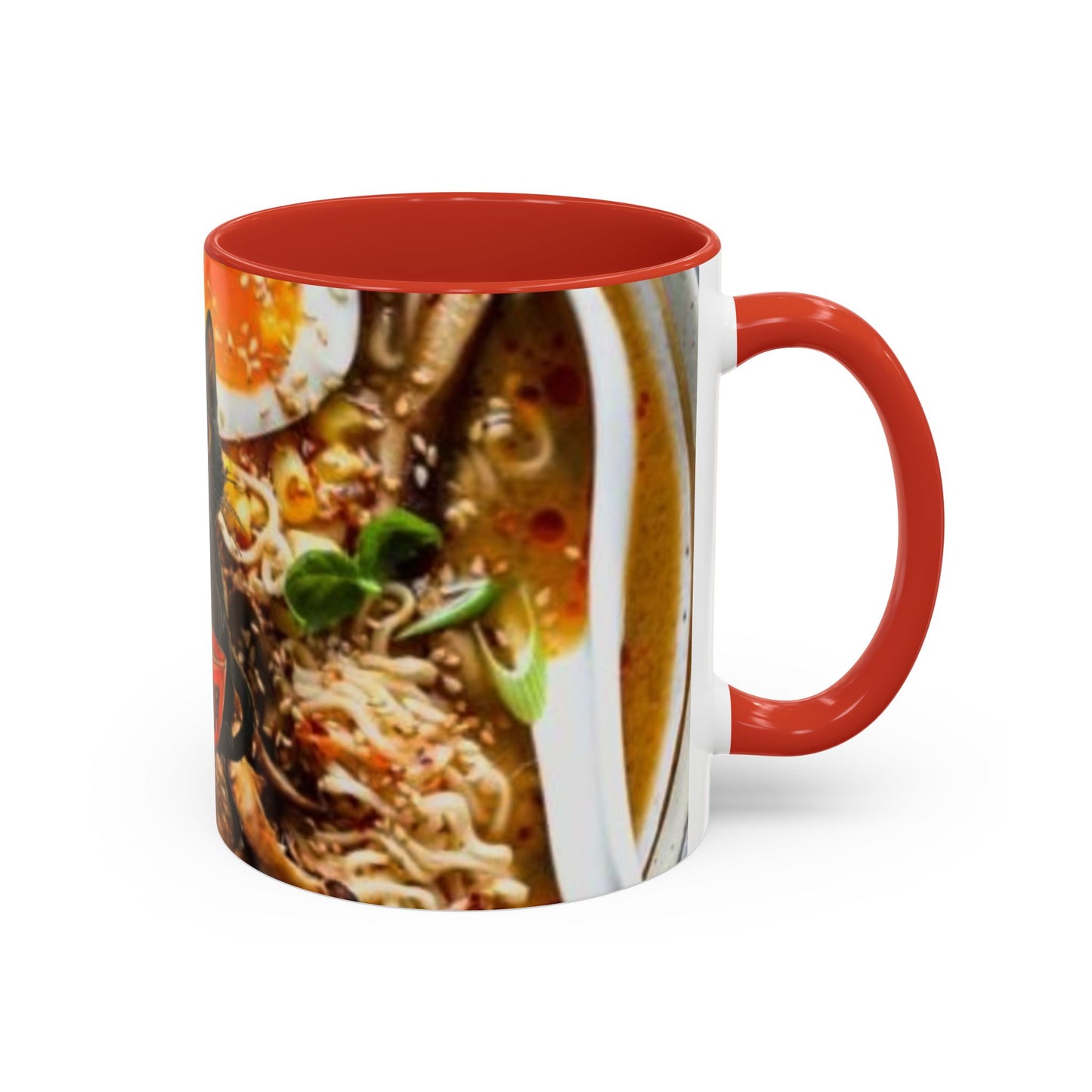 Cute Cat Noodle Coffee Mug, Funny Cat Mug, Kitchen Decor, Cat Lover Gift, Ramen Themed Cup, Animal Lover Coffee Cup, Gift for Cat Owners