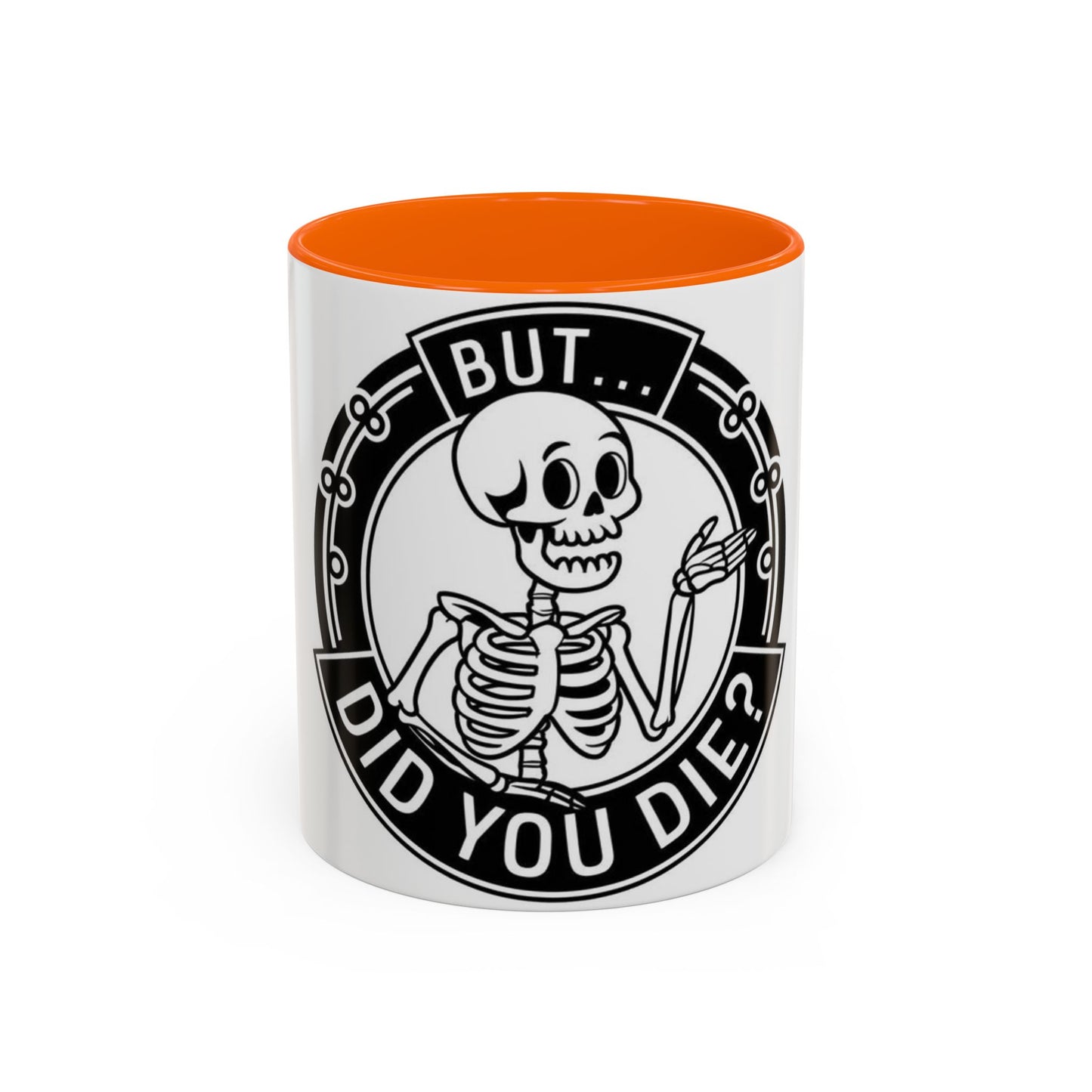 Skeleton Coffee Mug - Perfect for Halloween, Funny Gift for Friends, Gag Gift, Kitchen Decor, Humor Mug