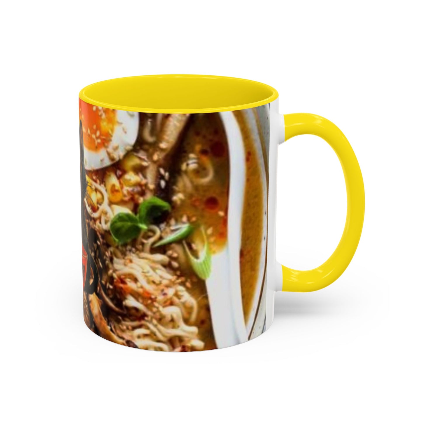 Cute Cat Noodle Coffee Mug, Funny Cat Mug, Kitchen Decor, Cat Lover Gift, Ramen Themed Cup, Animal Lover Coffee Cup, Gift for Cat Owners