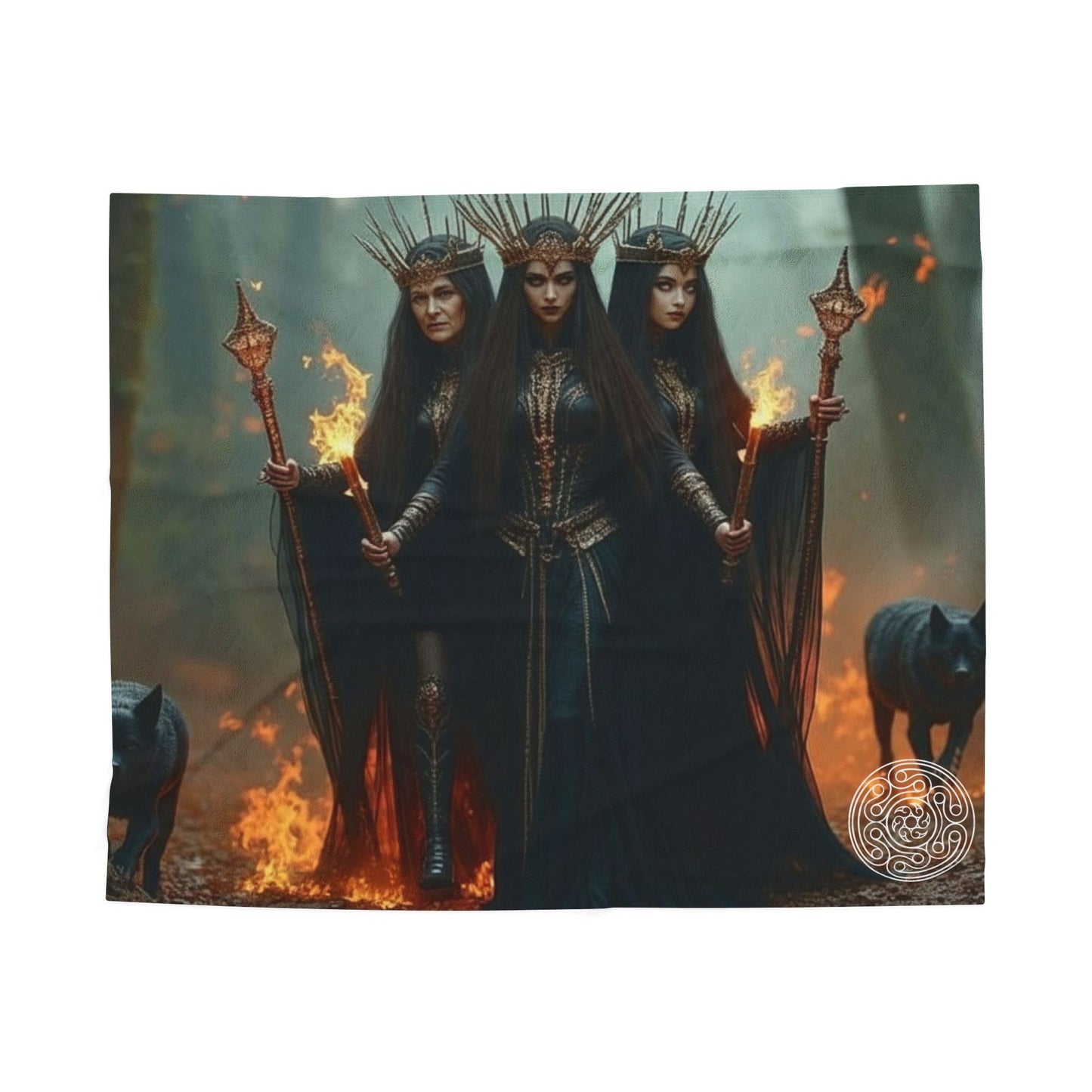Plush Blanket - Hecate Design