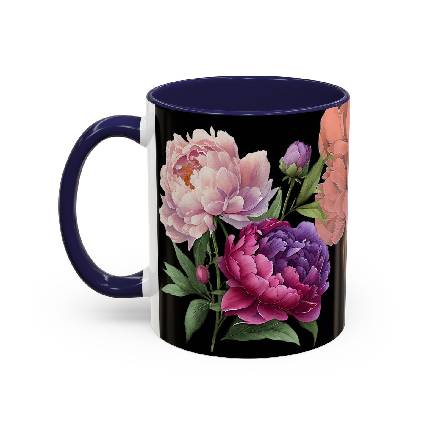Floral Embrace Coffee Mug, Elegant Gift for Her, Unique Home Decor, Artistic Drinkware, Perfect for Birthdays, Mother's Day, Anniversaries