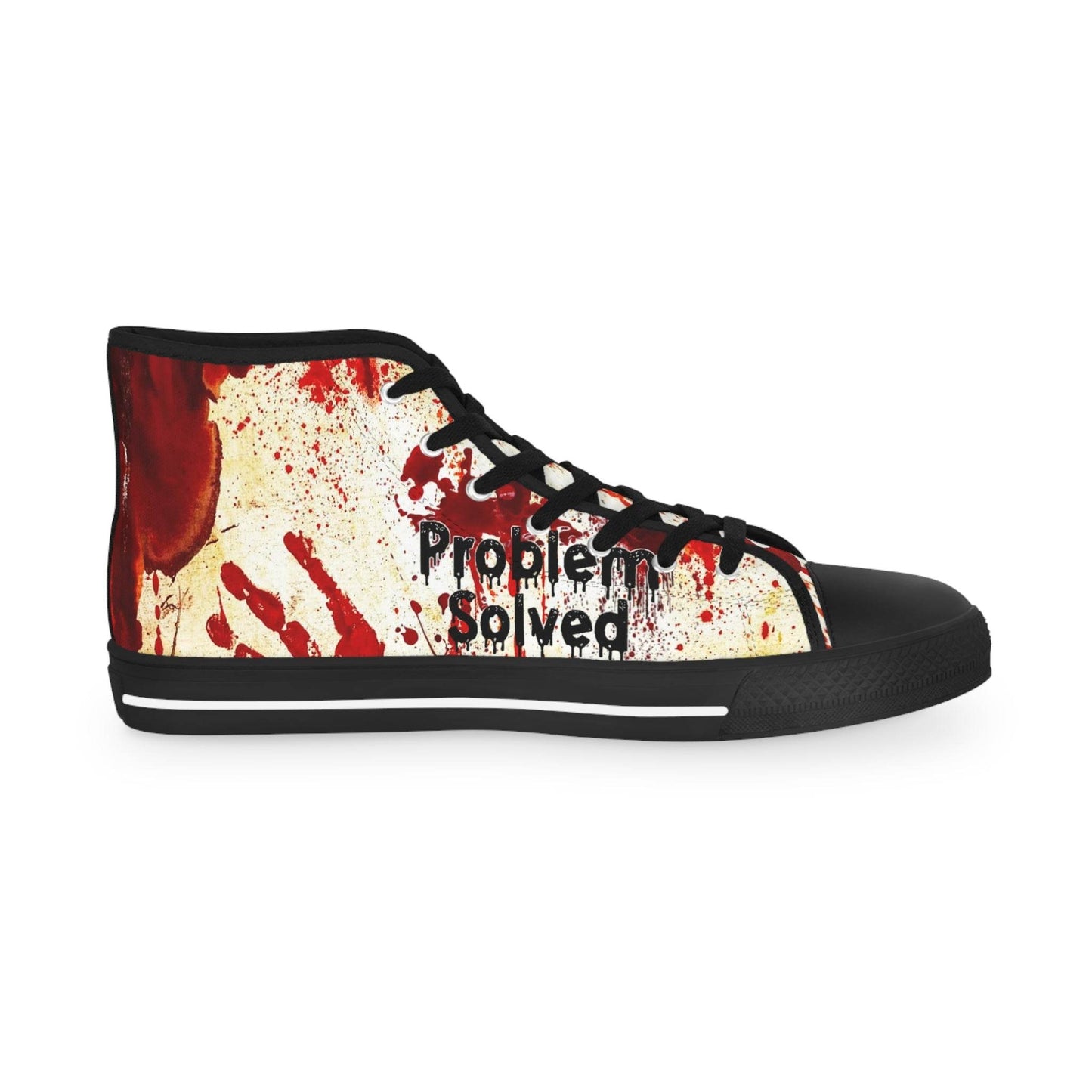High Top Sneakers - Friday the 13th Jason Design - IntuitiveEncBoutique