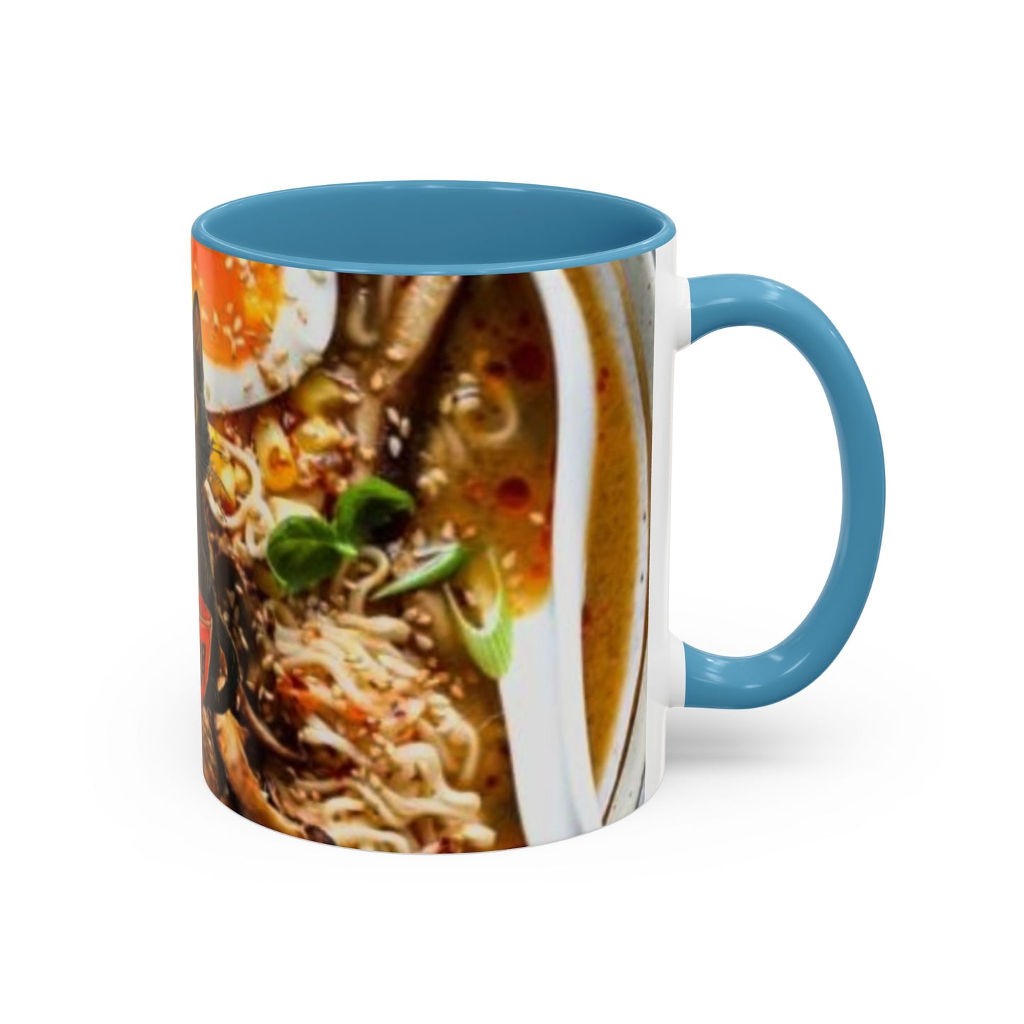 Cute Cat Noodle Coffee Mug, Funny Cat Mug, Kitchen Decor, Cat Lover Gift, Ramen Themed Cup, Animal Lover Coffee Cup, Gift for Cat Owners