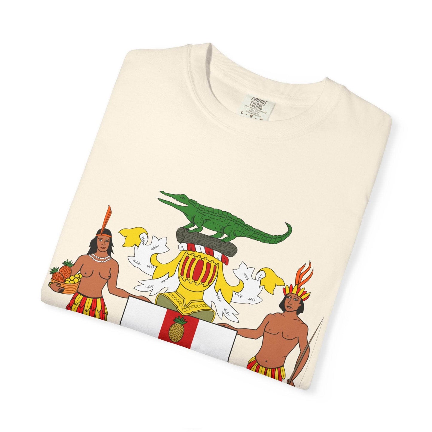 Jamaican Coat of Arms T-shirt - IntuitiveEncBoutique