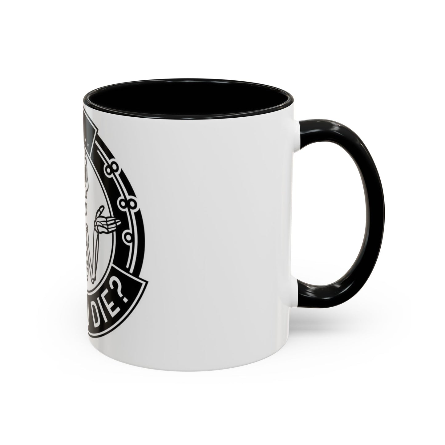 Skeleton Coffee Mug - Perfect for Halloween, Funny Gift for Friends, Gag Gift, Kitchen Decor, Humor Mug