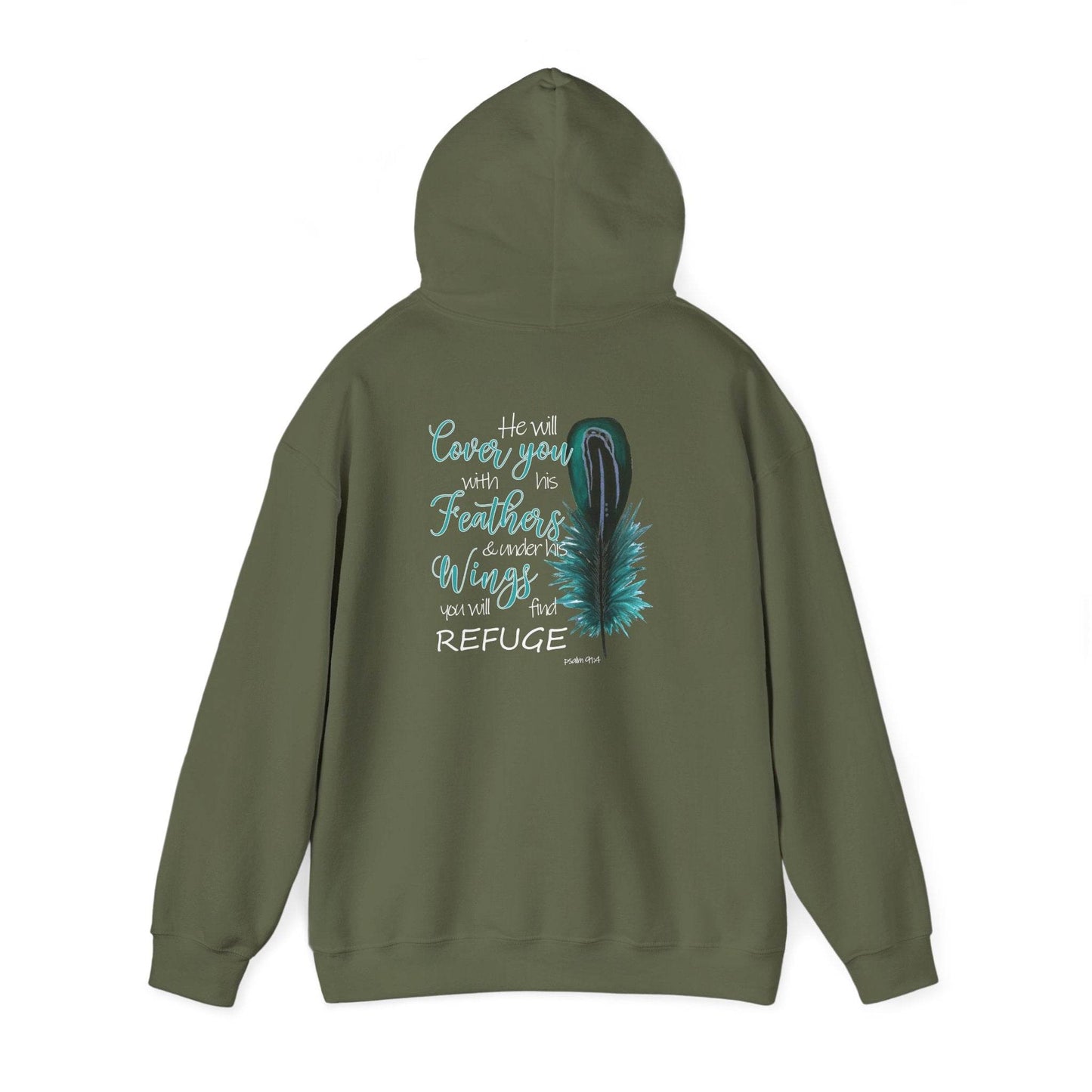 Inspirational Feather Wings Hoodie - IntuitiveEncBoutique