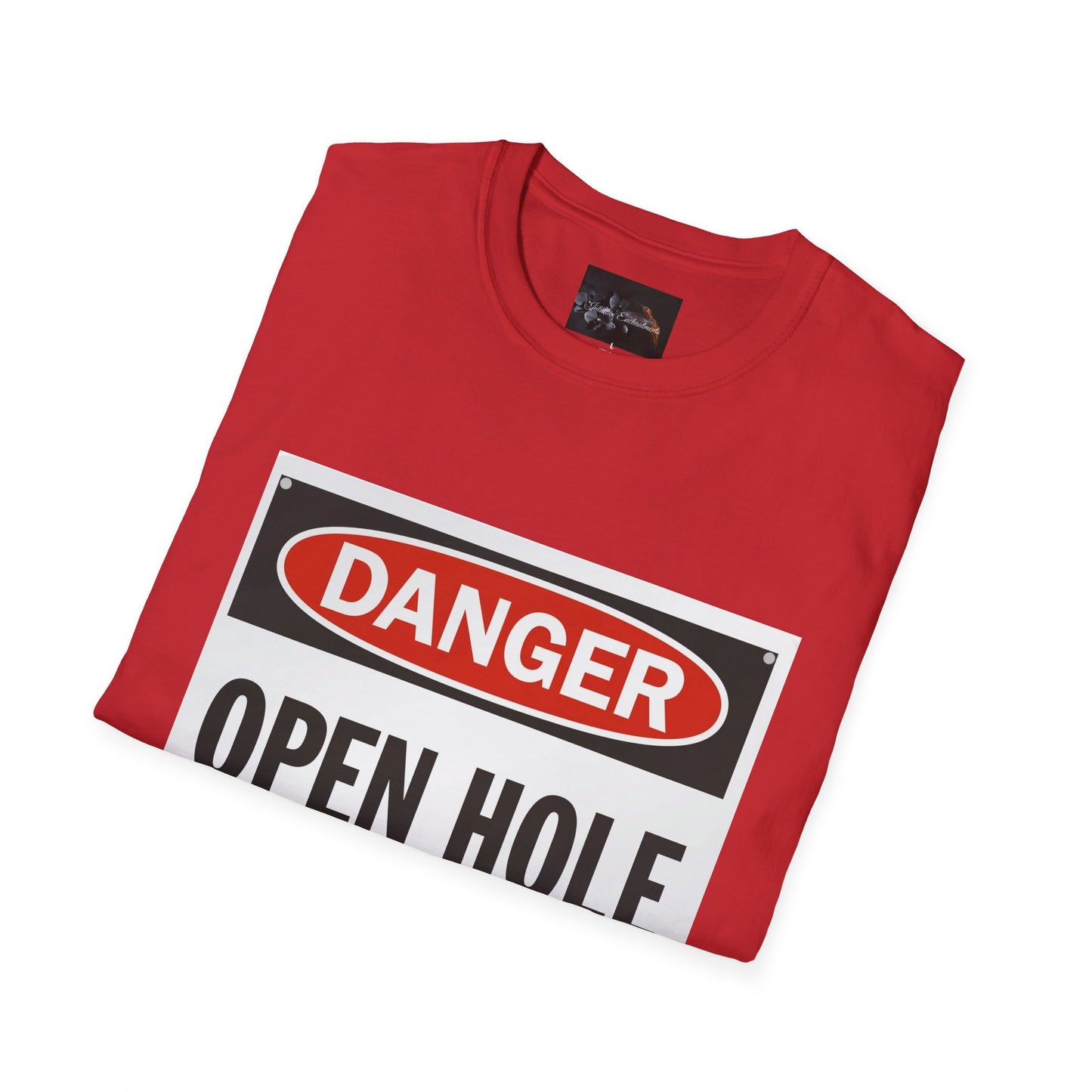 Funny Danger Open Hole T-Shirt