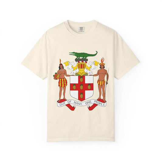 Jamaican Coat of Arms T-shirt - IntuitiveEncBoutique