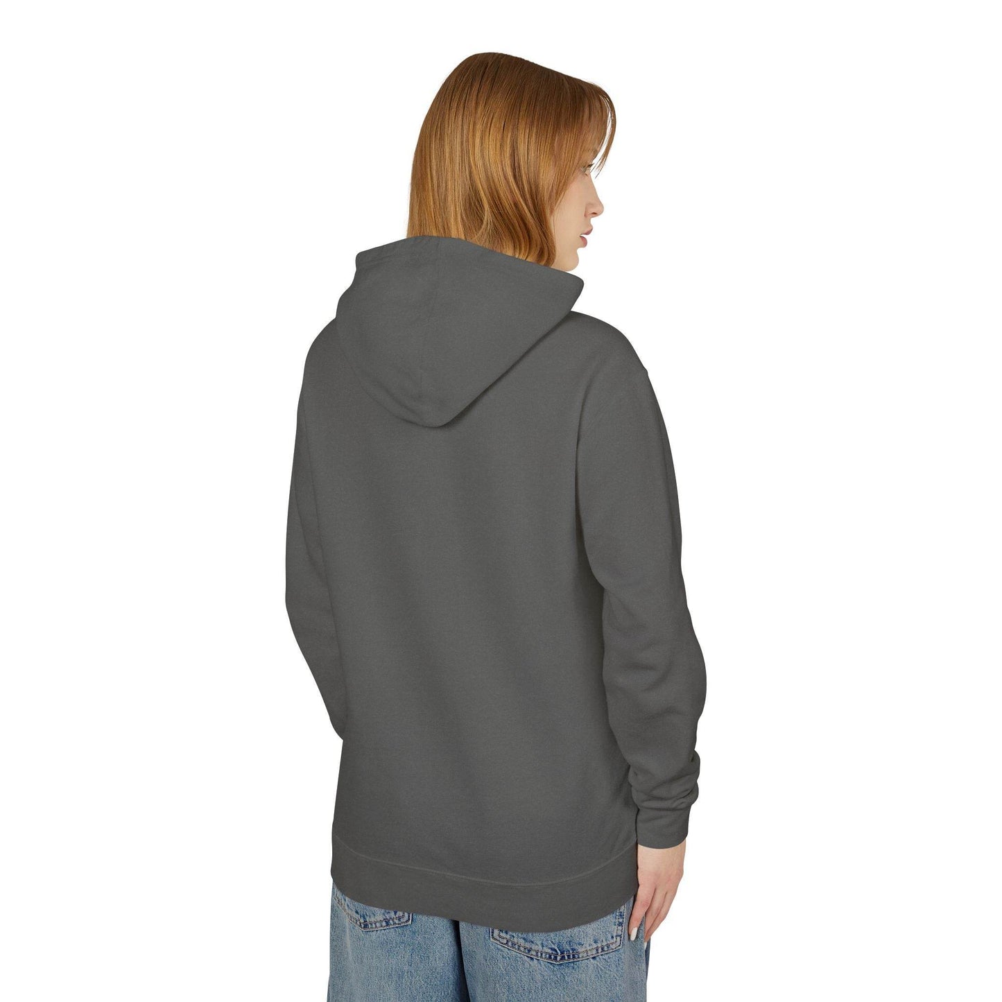 Halloween Unisex Lightweight Hoodie, Halloqueen Sweatshirt, Cute Fall Fashion, Cozy Halloween Gift, Spooky Season Apparel - IntuitiveEncBoutique