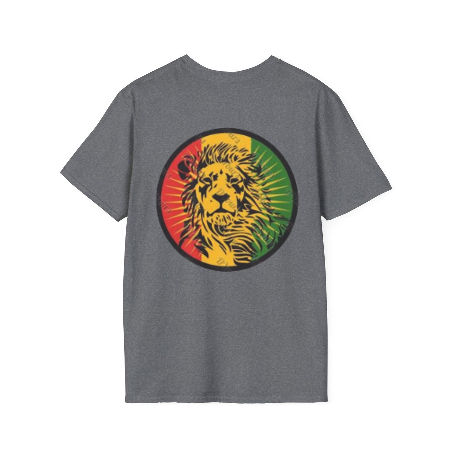 Rasta Vibes Unisex T-Shirt, Jah Bless Graphic Tee, Lion of Judah Shirt, Reggae Style Apparel, Festival Wear, Gift for Music Lovers