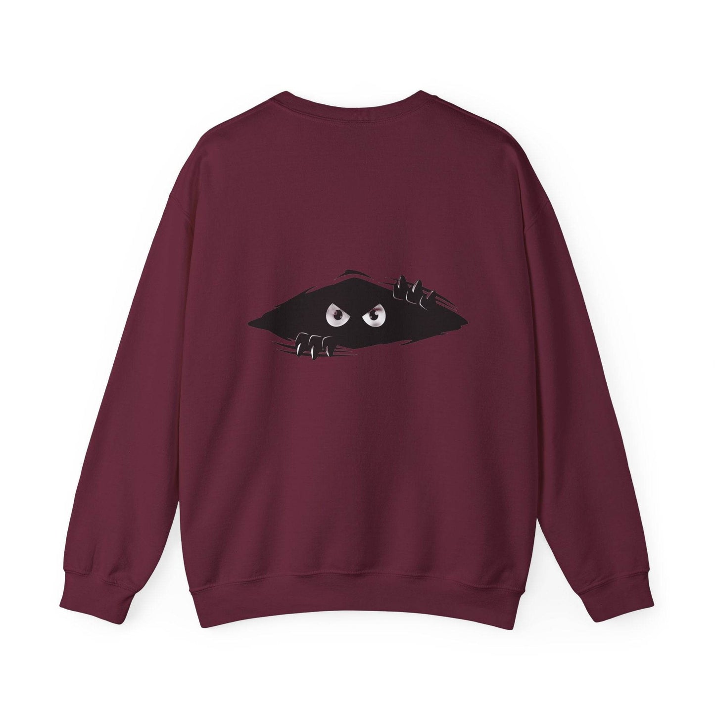 Spooky Vibes Sweatshirt - Halloween Crewneck, Unisex Cozy Jumper, Fall Fashion, Ghosts & Ghouls, Casual Wear, Fun Gift - IntuitiveEncBoutique
