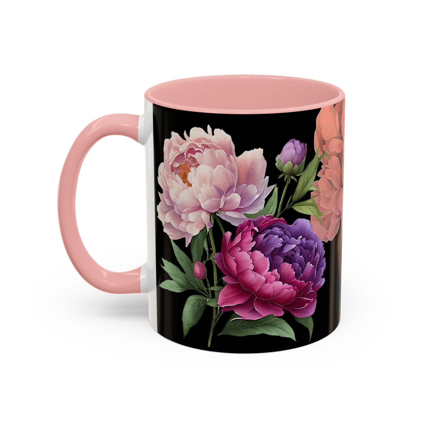 Floral Embrace Coffee Mug, Elegant Gift for Her, Unique Home Decor, Artistic Drinkware, Perfect for Birthdays, Mother's Day, Anniversaries