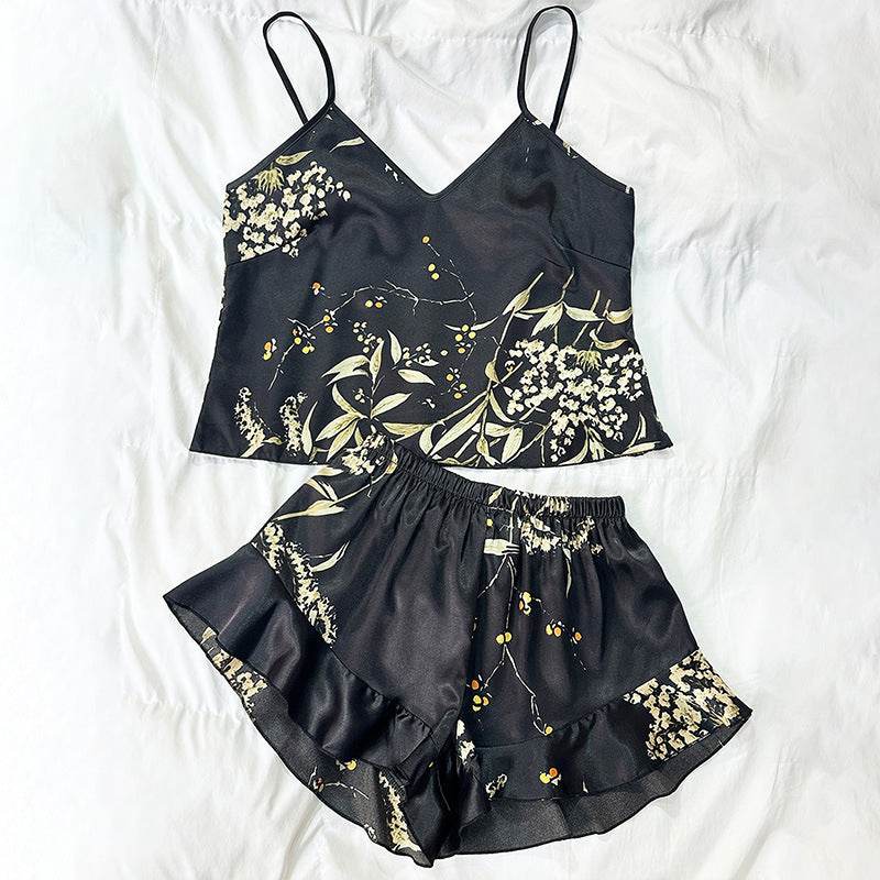 Printed pajama set - IntuitiveEncBoutique