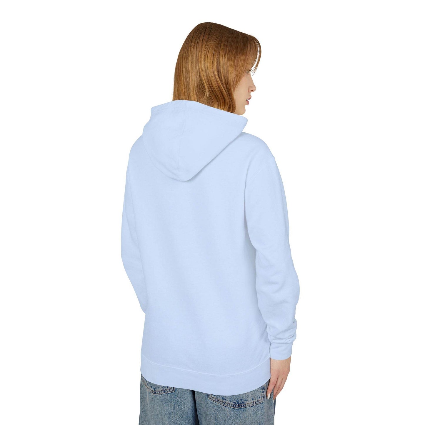 Halloween Unisex Lightweight Hoodie, Halloqueen Sweatshirt, Cute Fall Fashion, Cozy Halloween Gift, Spooky Season Apparel - IntuitiveEncBoutique