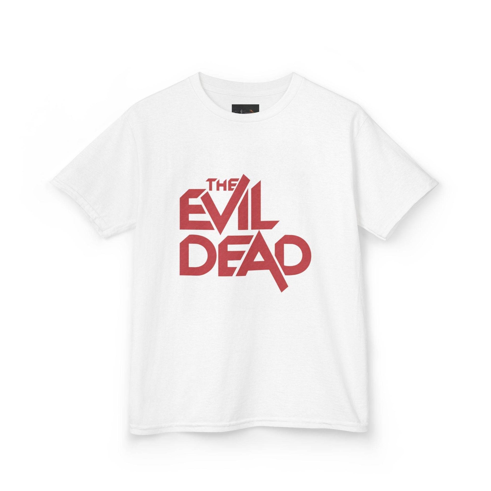 The Evil Dead Kids Tee - Horror T-Shirt, Halloween Costume, Movie Merchandise, Classic Graphic Tee, Gift for Young Fans - IntuitiveEncBoutique