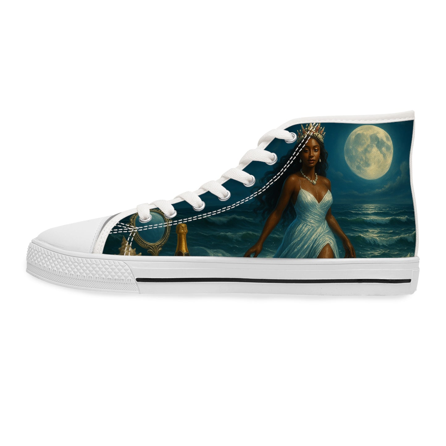 La Sirene Lwa Goddess High Top Sneakers