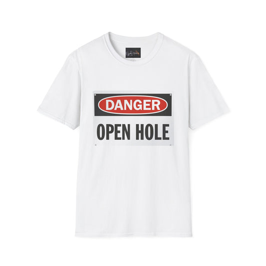Funny Danger Open Hole T-Shirt