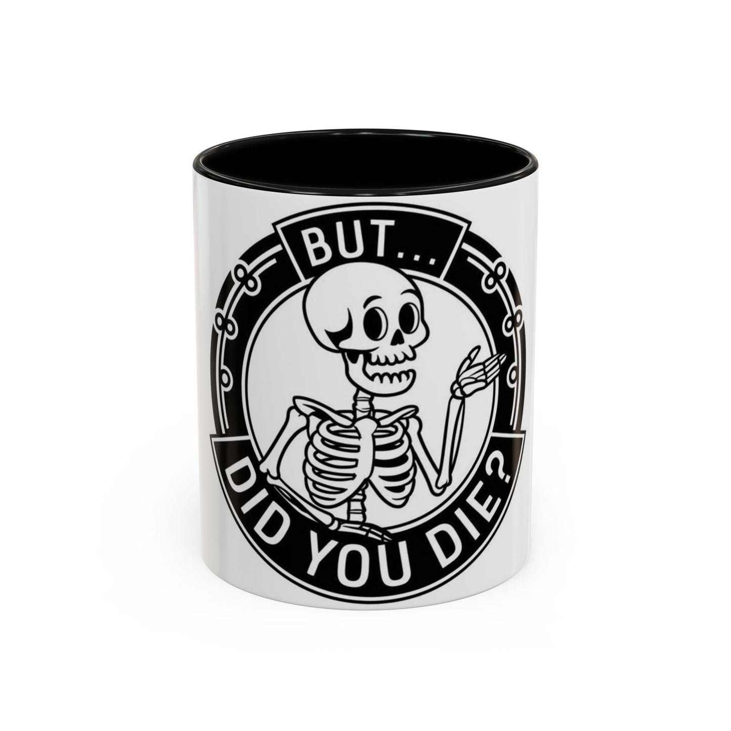 Skeleton Coffee Mug - Perfect for Halloween, Funny Gift for Friends, Gag Gift, Kitchen Decor, Humor Mug