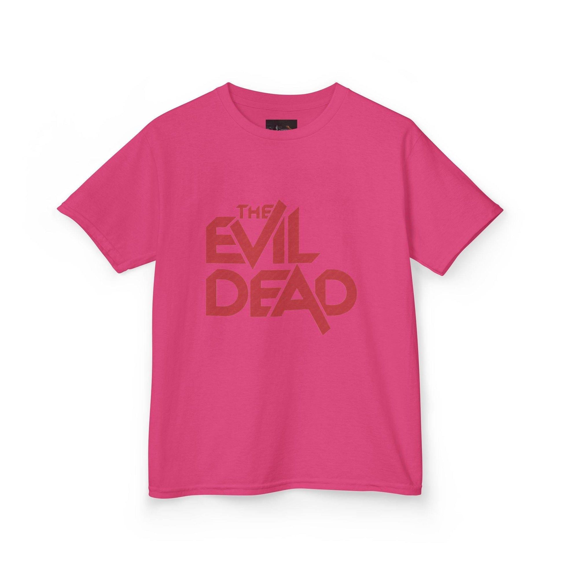 The Evil Dead Kids Tee - Horror T-Shirt, Halloween Costume, Movie Merchandise, Classic Graphic Tee, Gift for Young Fans - IntuitiveEncBoutique