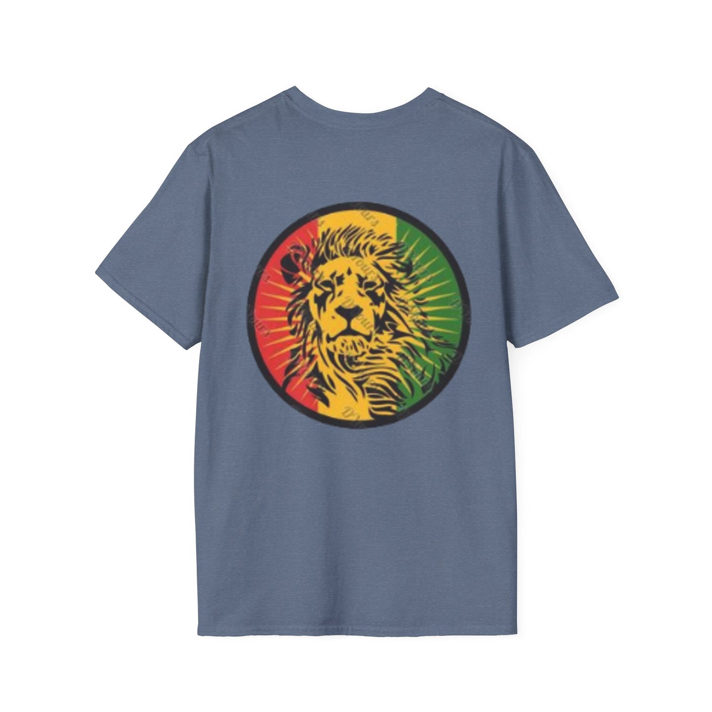 Rasta Vibes Unisex T-Shirt, Jah Bless Graphic Tee, Lion of Judah Shirt, Reggae Style Apparel, Festival Wear, Gift for Music Lovers