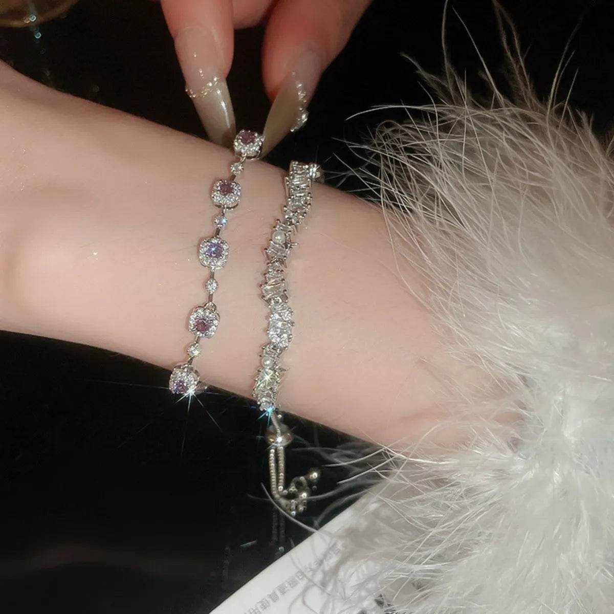 Copper Zircon Bracelet - IntuitiveEncBoutique