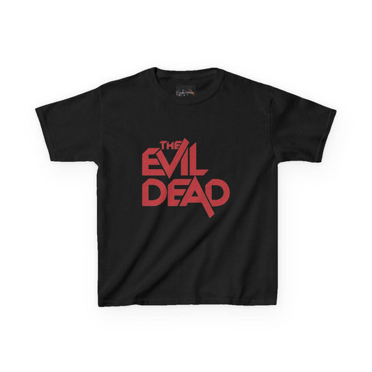 The Evil Dead Kids Tee - Horror T-Shirt, Halloween Costume, Movie Merchandise, Classic Graphic Tee, Gift for Young Fans - IntuitiveEncBoutique