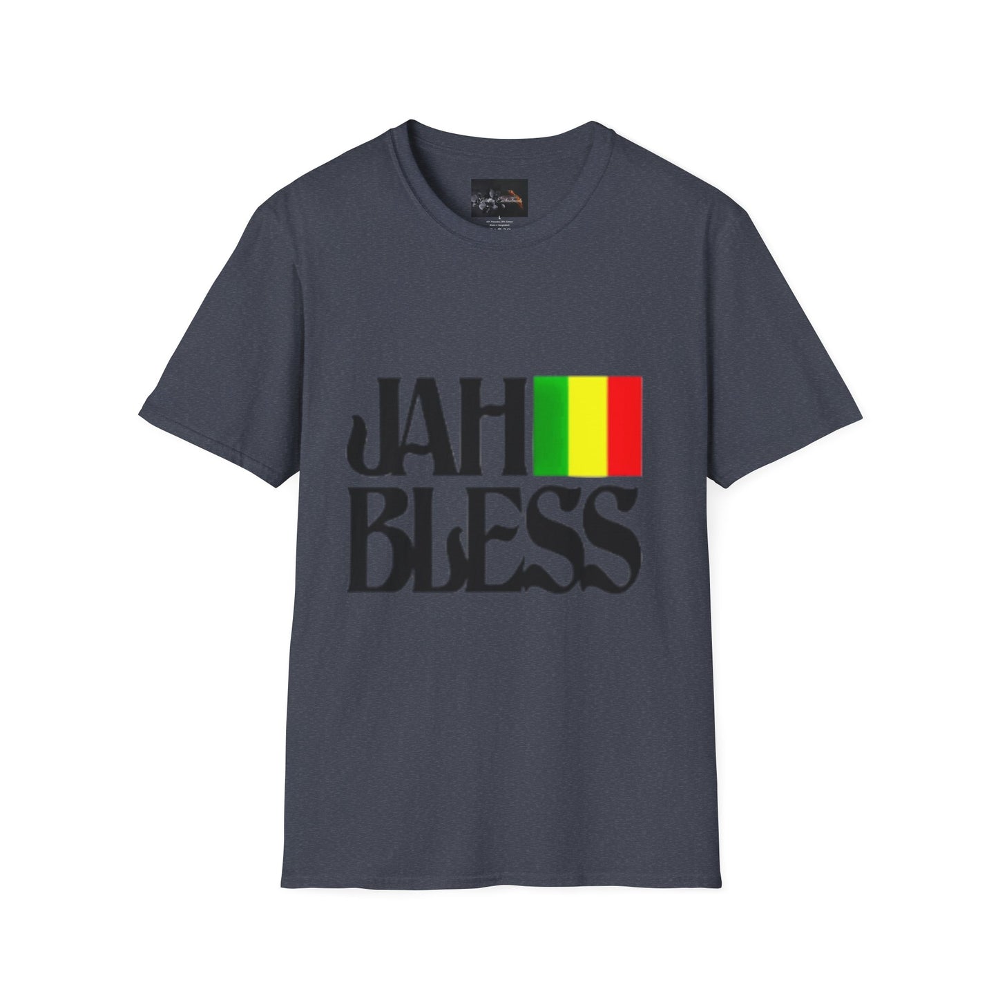 Rasta Vibes Unisex T-Shirt, Jah Bless Graphic Tee, Lion of Judah Shirt, Reggae Style Apparel, Festival Wear, Gift for Music Lovers