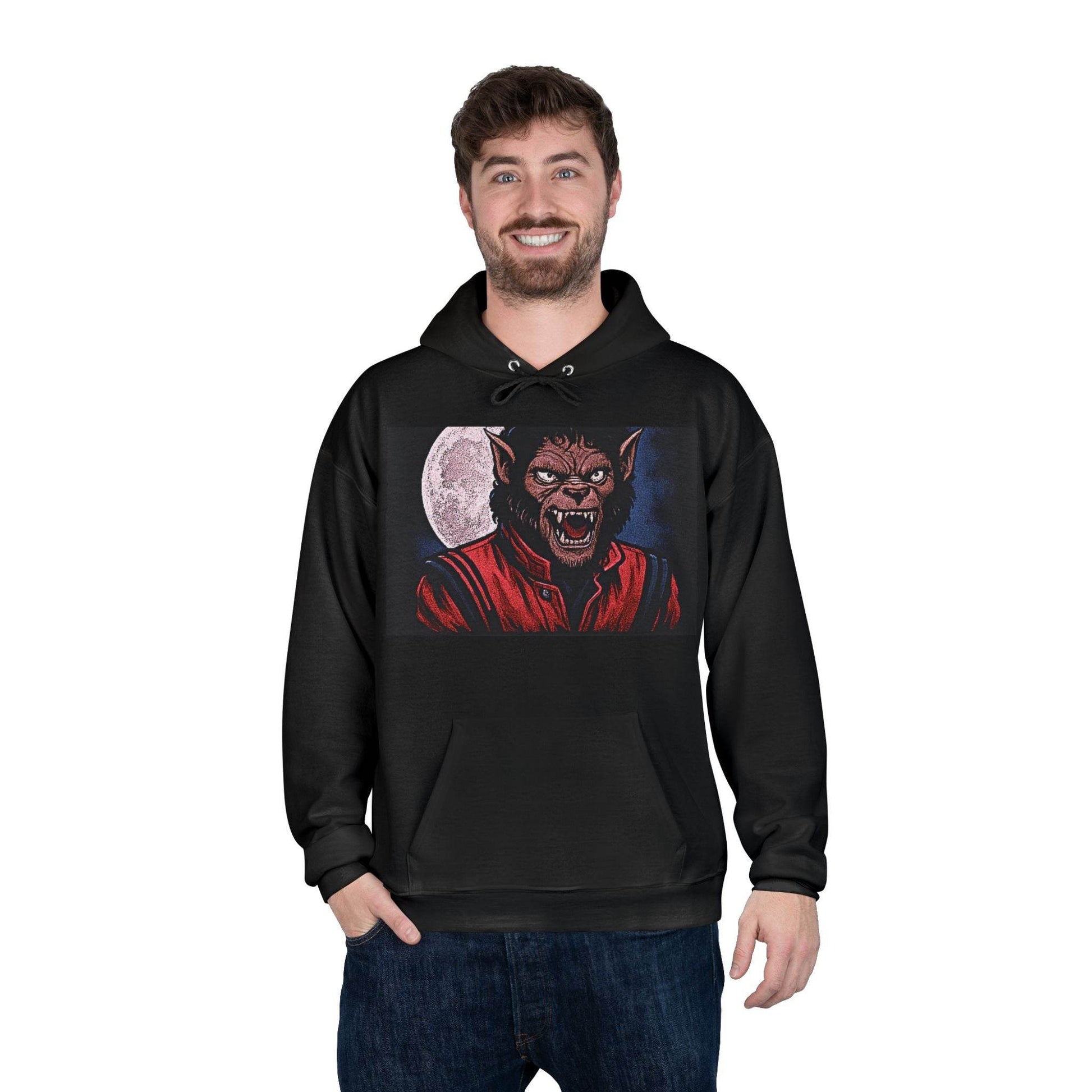 Wolfman Thriller Hoodie – Fan Inspired Transformation Art - IntuitiveEncBoutique