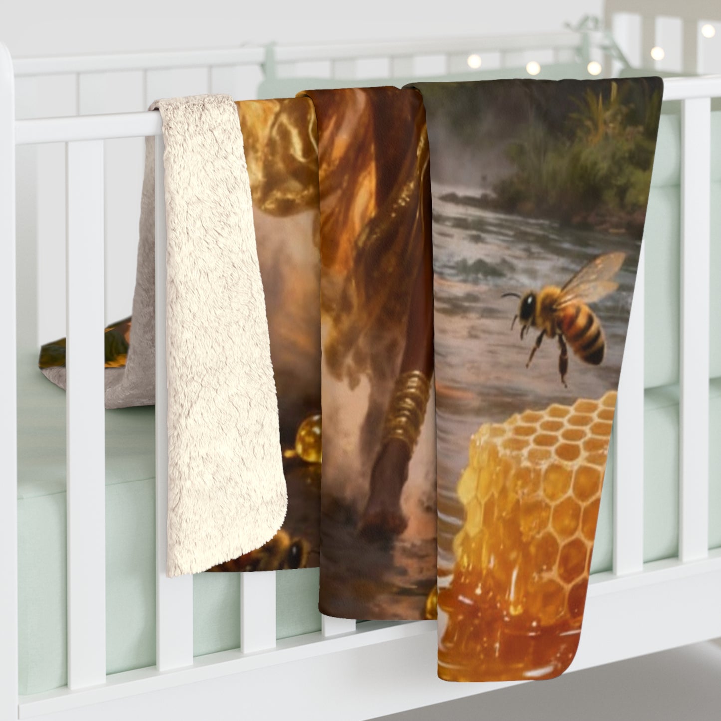 Sherpa Fleece Blanket - Ochun Design